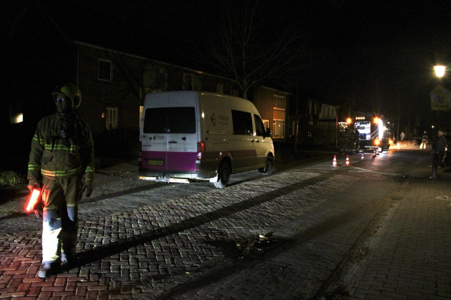 Gaslekkage in woning Lennisheuvel zorgt voor afsluiting doorgaande weg
