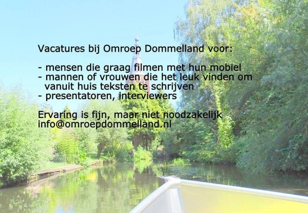 Vacatures Omroep Dommelland